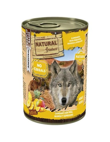 Canguro, piña, mango y espirulina 400gr