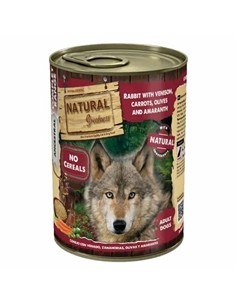 Conejo, venado, zanahorias y aceitunas 400gr