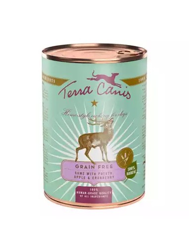 Terra canis grain free ciervo 400gr