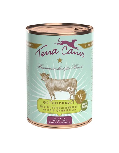 Terra canis grain free ternera 400gr