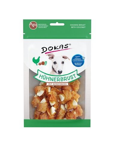 Dokas pollo con coco 70gr