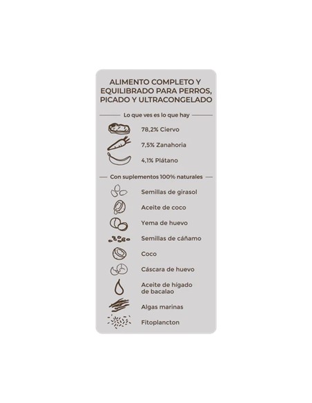 Ambrosía de ciervo 1kg