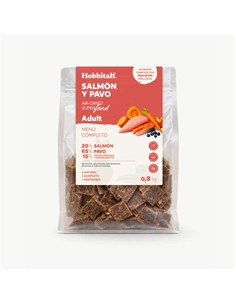 HOBBITALF SUPERFOOD CAT SALMÓN Y PAVO 800gr