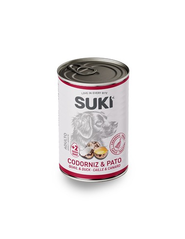 SUKI CODORNIZ + PATO + HUEVO 400gr