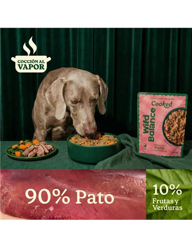 WILD BALANCE COCINADO PATO 200gr