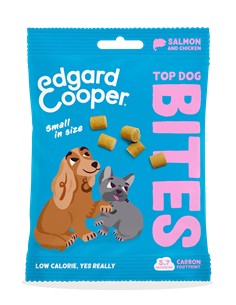 006607  Edgar cooper bites de salmón y pollo 50gr