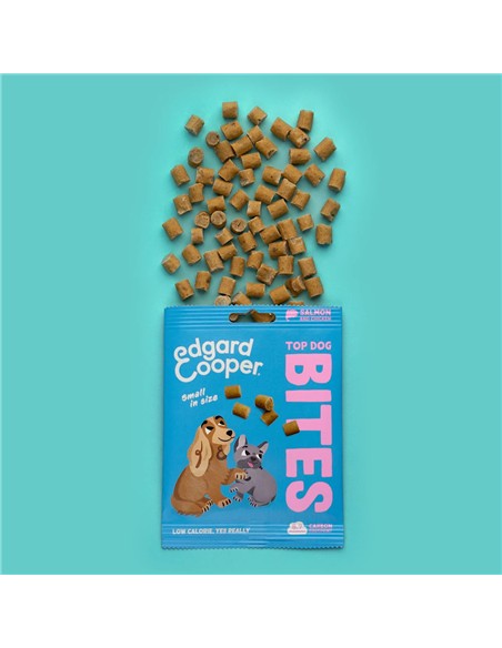 006607  Edgar cooper bites de salmón y pollo 50gr