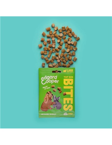 006614  Edgar cooper bites de cordero y pavo 50gr