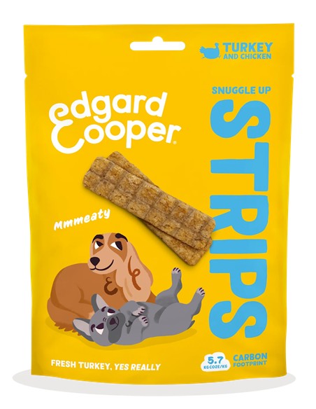 006713  Edgar cooper tiras de pavo y pollo 75gr