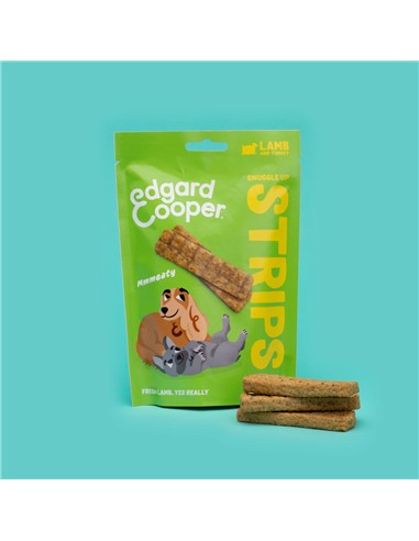006720  Edgar cooper tiras de cordero y pavo 75gr