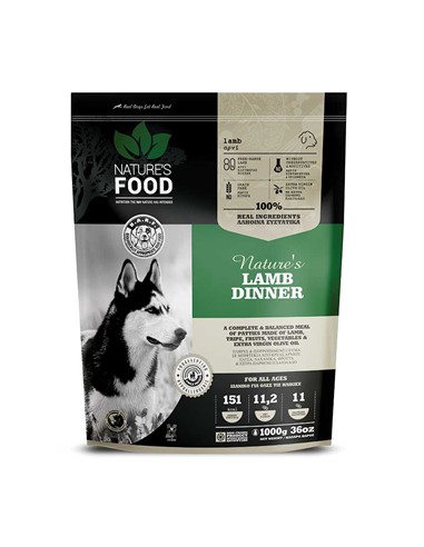 BARF HAMBURGUESAS LAMB DINNER 1kg