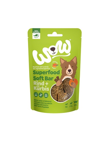 WOW SUPERFOOD VACA Y CALABAZA 150gr
