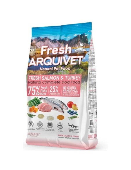 ARQUIVET FRESH SALMÓN & TURKEY 10kg