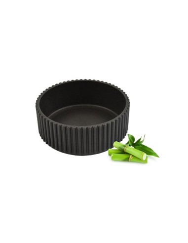 COMEDERO BAMBÚ CUPCAKE NEGRO 400ml