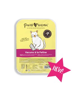 PURO MENÚ COCINADO GATO VACA 200gr