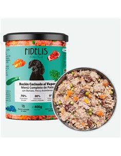 FIDELIS GUISO PATO, BONIATO, PERA Y ARÁNDANO 400gr