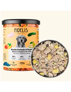 FIDELIS GUISO POLLO, BONIATO, ZANAHORIA 400gr