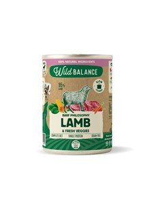 WB LATA BARF COCINADO CORDERO 400gr