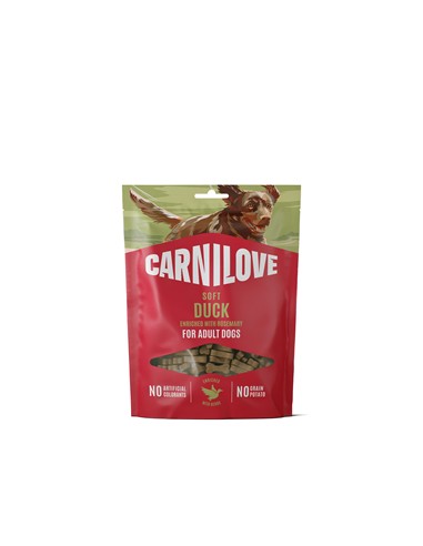 CARNILOVE SNACK SOFT PATO 200gr