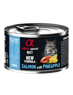Alpha spirit salmón y piña 200gr