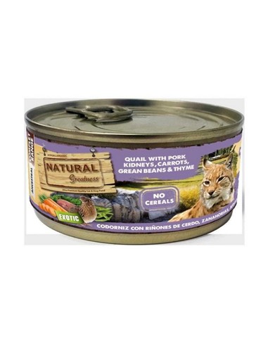 Codorniz, riñones, zanahoria, judías y tomillo 170gr