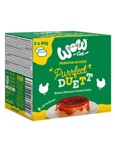 WOW DUETT POLLO 2x80gr