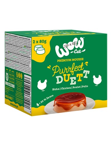 WOW DUETT POLLO 2x80gr