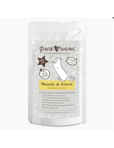 MENÚ COCINADO Momentos de Ternura (Pollo) 100gr