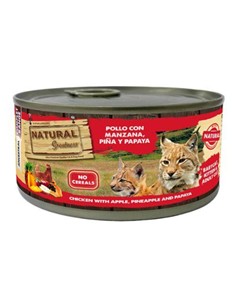 Pollo, manzana, piña y papaya 185gr