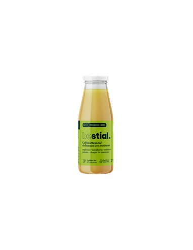 BESTIAL CALDO DE HUESOS Y VERDURAS 250ml