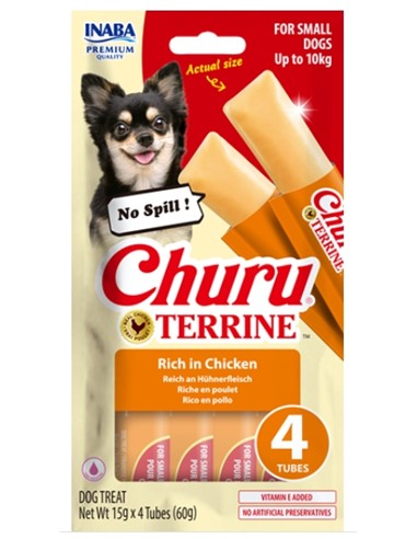CHURU TERRINE SMALL POLLO 4uds