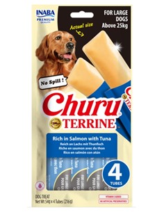 CHURU TARRINE BIG SALMÓN Y ATÚN 4uds