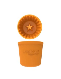 LickiMat yoggie pot naranja