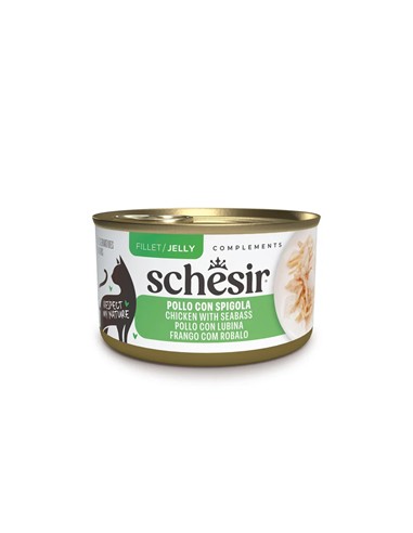 SCHESIR JELLY POLLO Y LUBINA 70gr