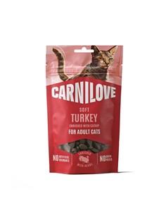 CARNILOVE GATO SNACK SOFT PAVO