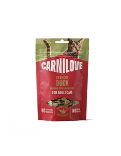 CARNILOVE GATO CRUNCHY PATO 50gr