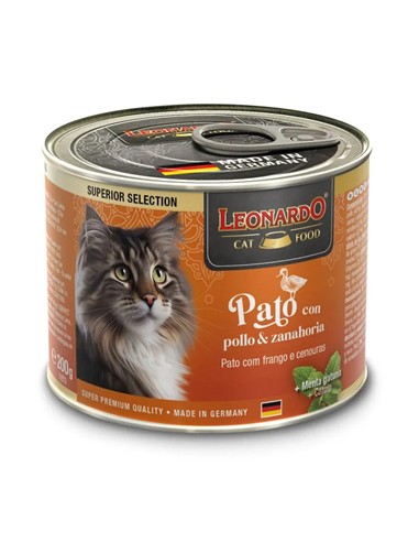 LEONARDO PATO, POLLO Y ZANAHORIA 200gr