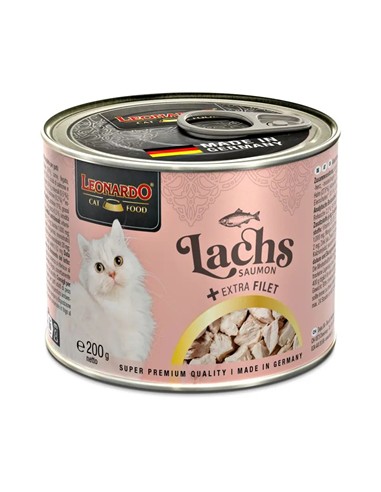LEONARDO GATO SALMÓN EXTRA FILETE 200gr