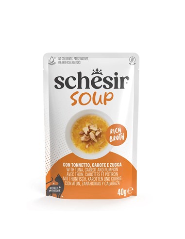 SCHESIR SOUP ATÚN, ZANAHORIA Y CALABAZA 40gr