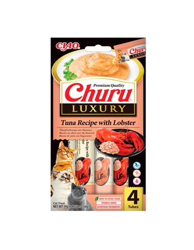 CHURU LUXURY ATÚN Y LANGOSTA 4uds