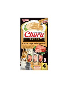 CHURU LUXURY POLLO Y WAGYU 4uds