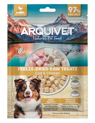 ARQUIVET DRIED RAW COD & CHICKEN