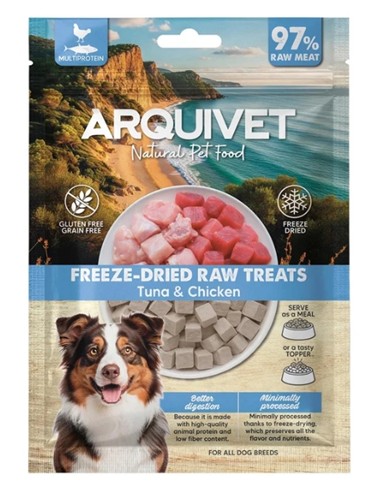 ARQUIVET DRIED RAW TUNA & CHICKEN