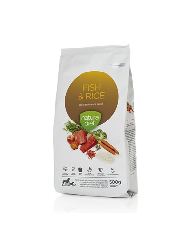 Natura diet fish & rice 12kg