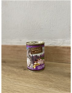 Conejo, patatas, manzana y tomillo 400gr