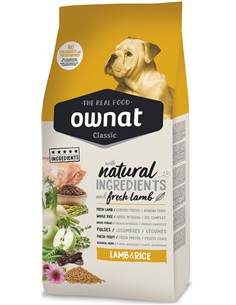 Ownat classic lamb & rice 4kg