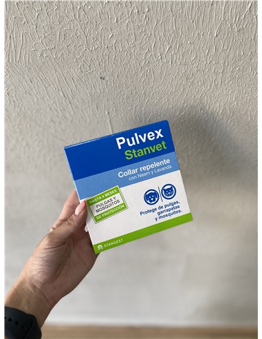 Collar pulvex repelente