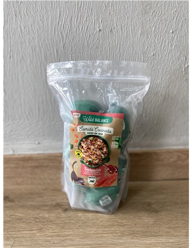 Wild balance menú cocinado de ternera con salmón para gatos 1.2kg